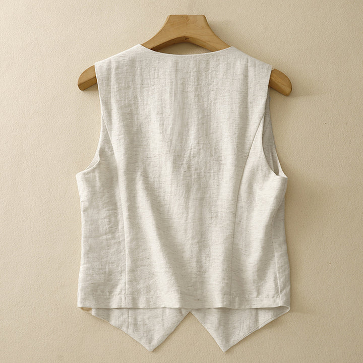 NOVA LINEN VEST