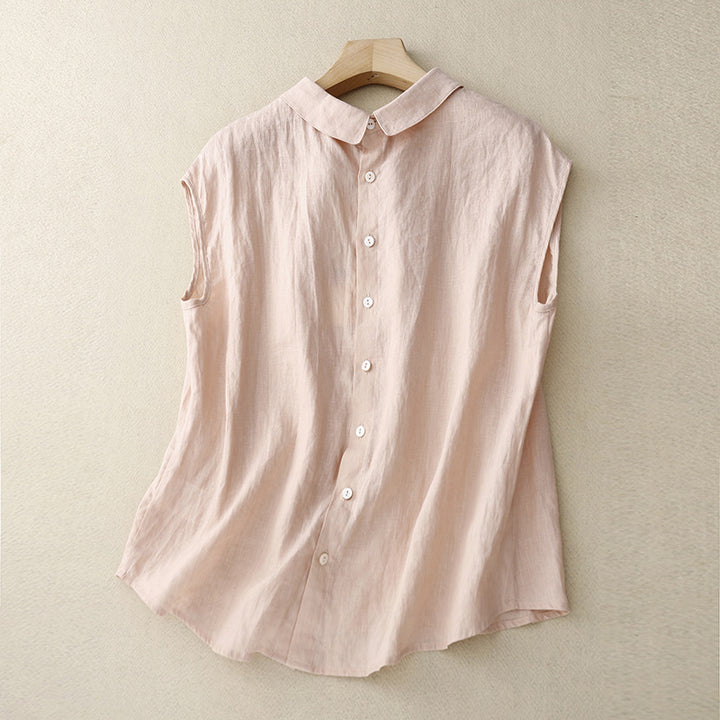 ANNA LINEN BLOUSE
