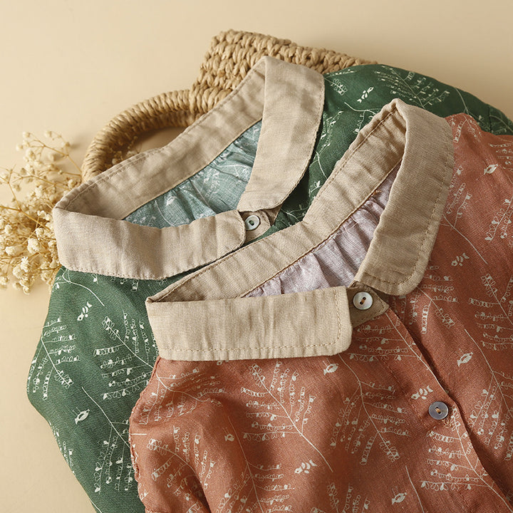 NOVA LINEN BLOUSE