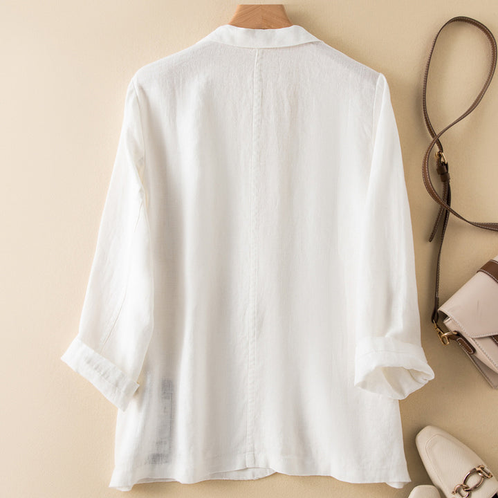 SELENE™ LINEN BLAZER