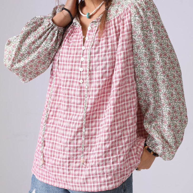 ELLA LINEN BLOUSE