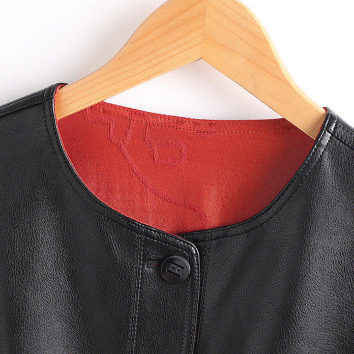 JULIANA™ REVERSIBLE LEATHER JACKET