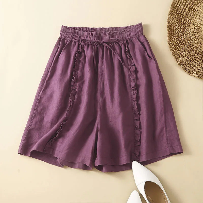 MAYA LINEN SHORTS
