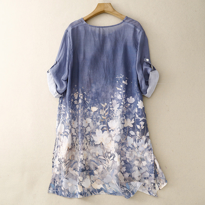MARINA LINEN BLOUSE