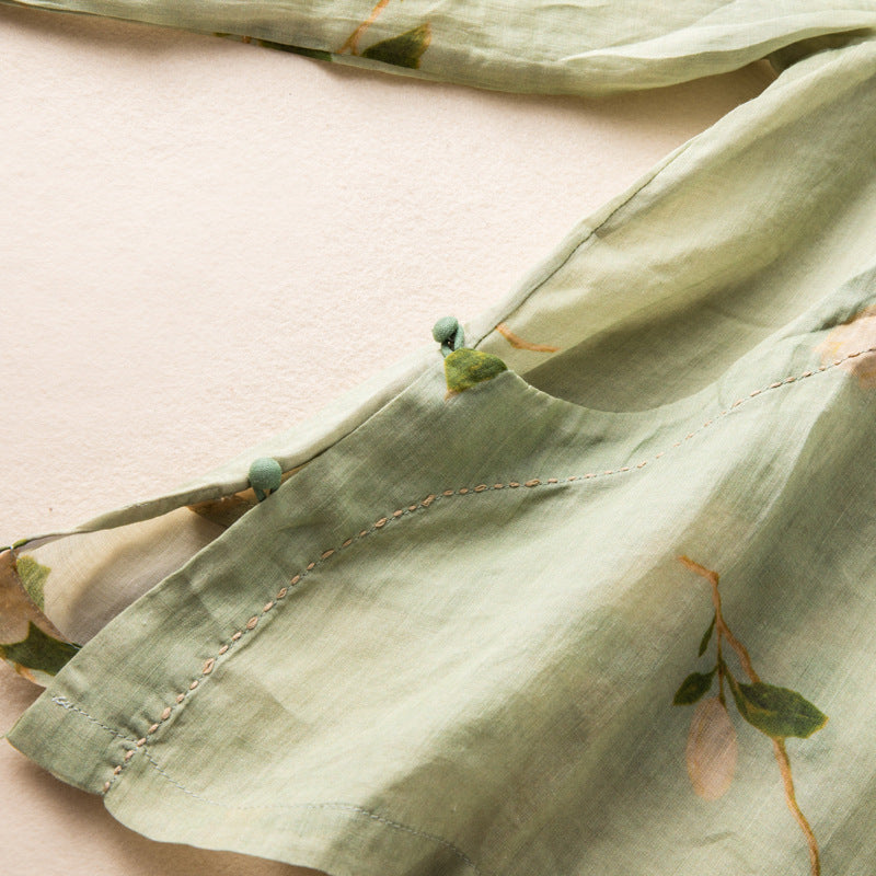 STACY LINEN BLOUSE