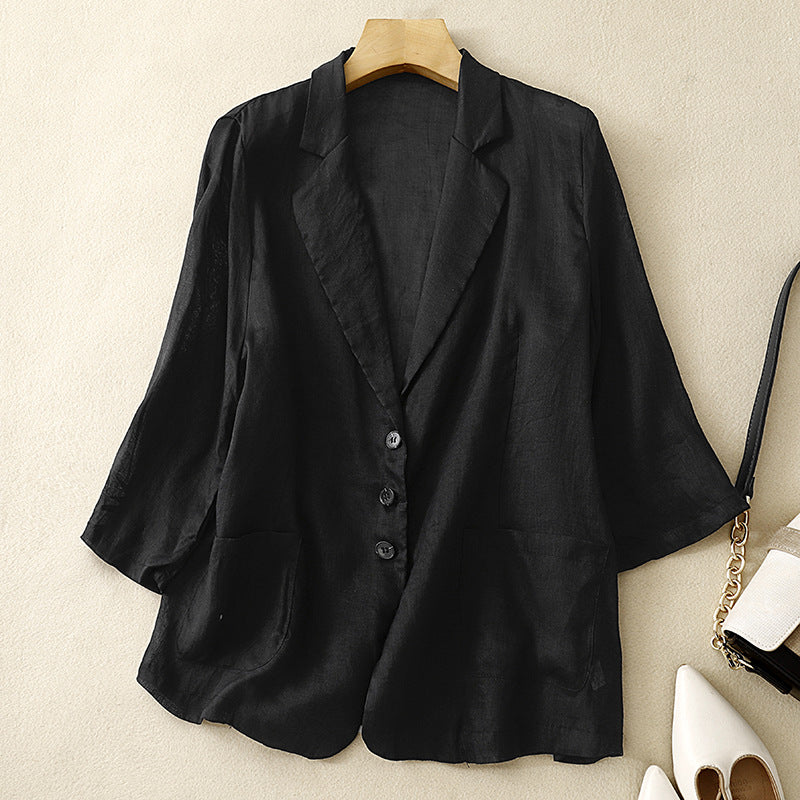 LUNA™ LINEN BLAZER
