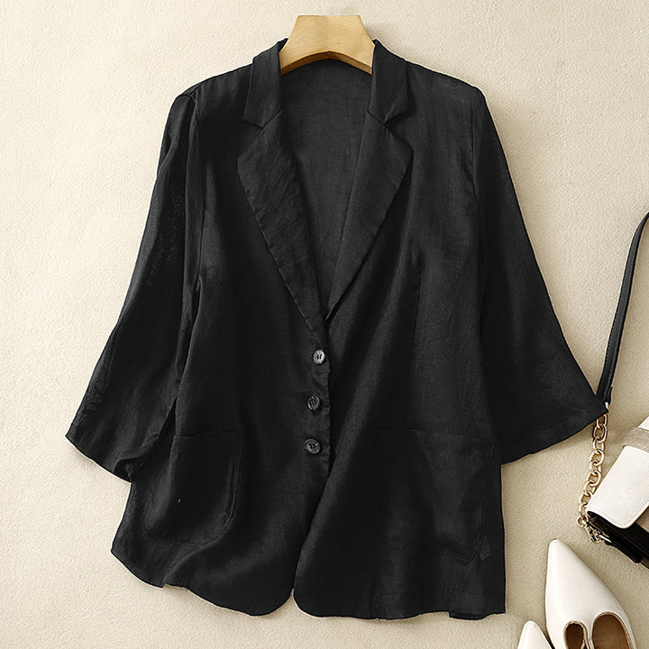 LUNA™ LINEN BLAZER