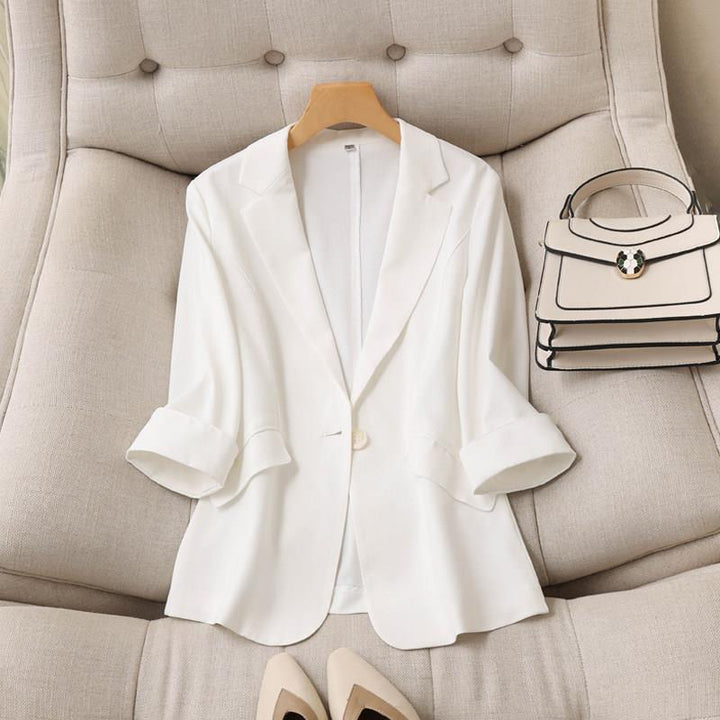 NOVA LINEN BLAZER