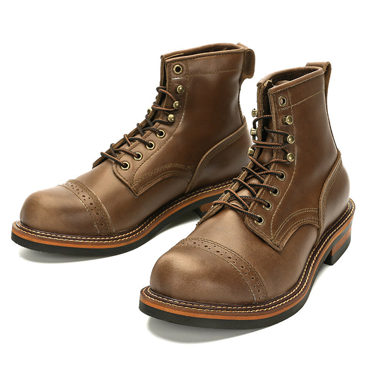 NIKOLAS™ GENUINE LEATHER BOOTS