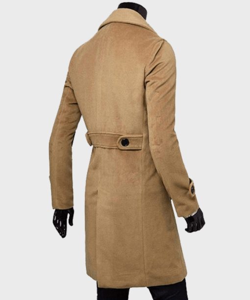 KENNETH REBELS | MEN'S DOUBLE-BREASTED WOOL COAT