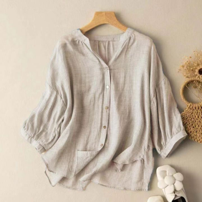 SARAH LINEN SHIRT