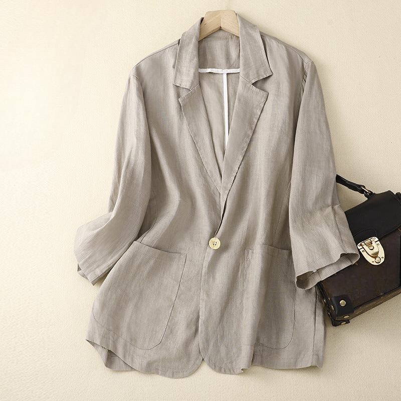LOREN™ LINEN BLAZER