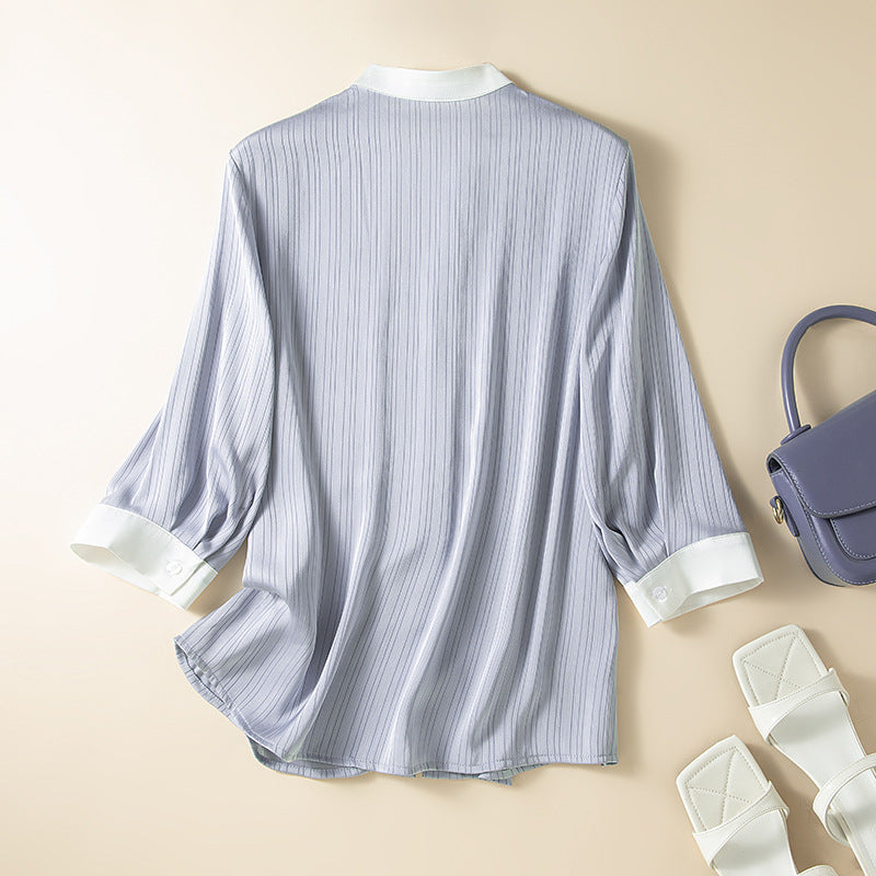 NOVA SATIN SHIRT