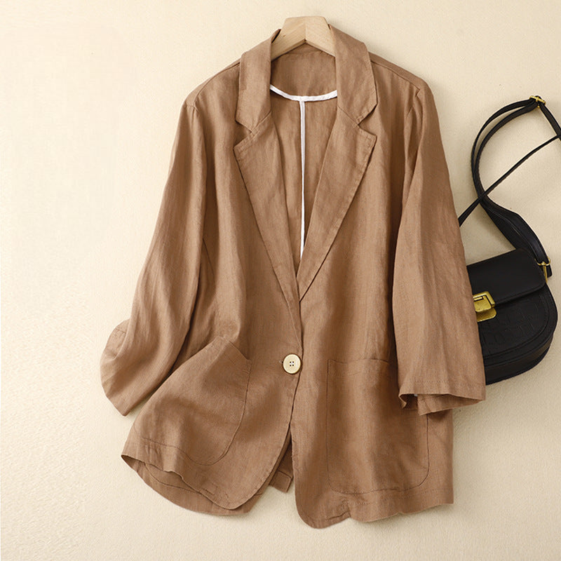 LOREN™ LINEN BLAZER