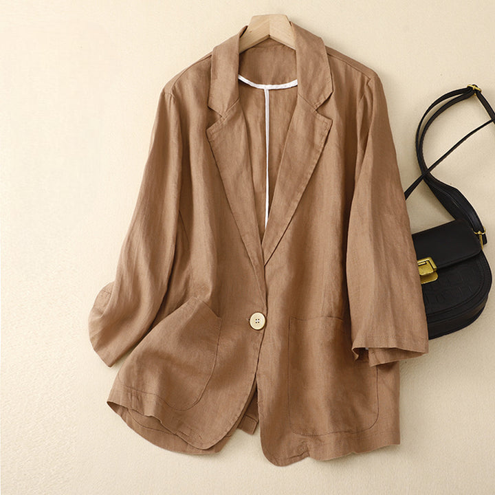 LOREN™ LINEN BLAZER