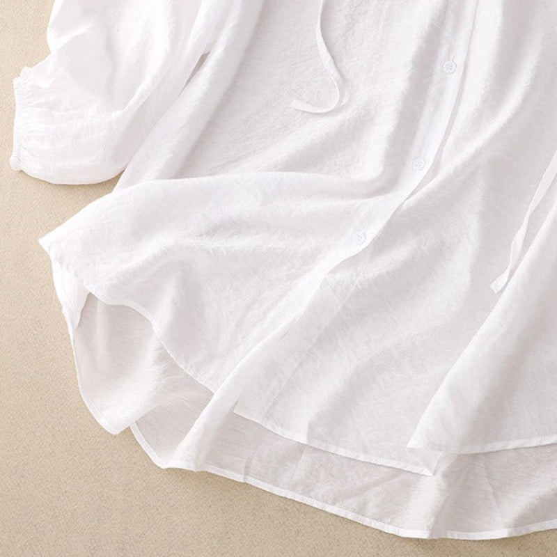 ADRIANNE LINEN HOODIE