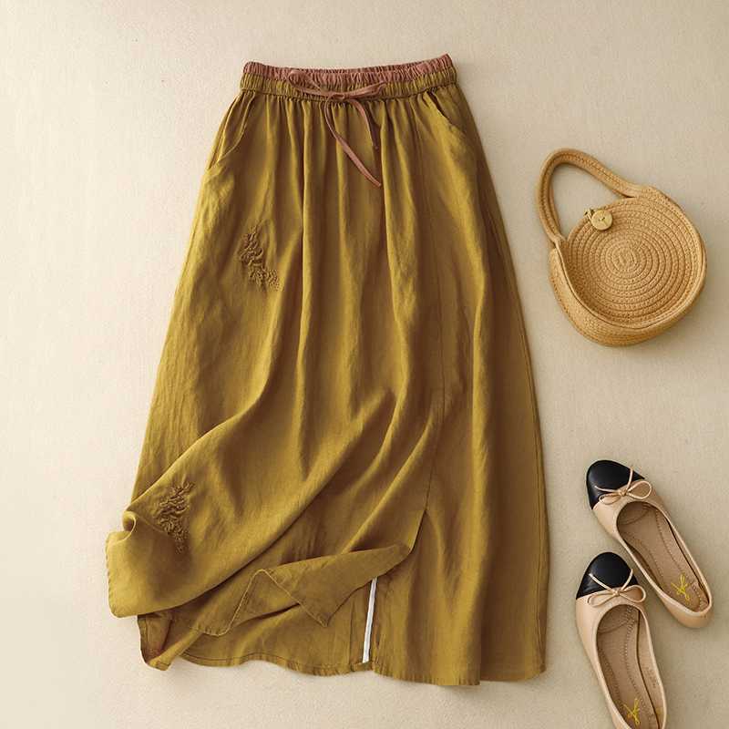 RICA LINEN SKIRT