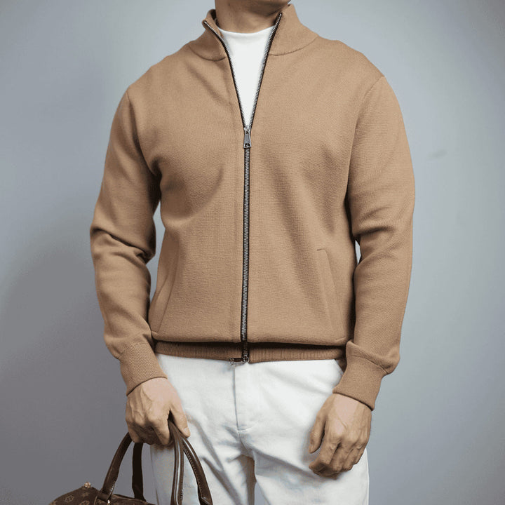 MONARCH HIGH-NECK CARDIGAN