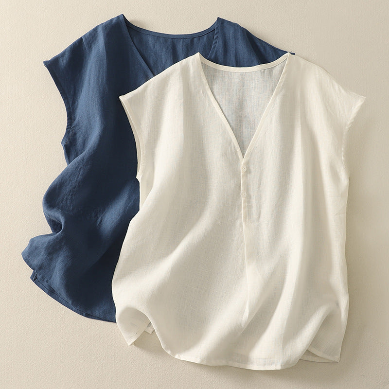 LISA LINEN TOP