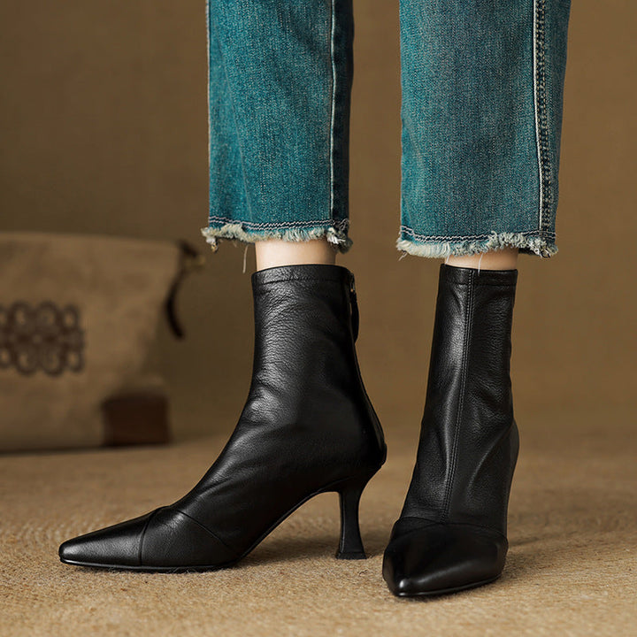 Alyn Genuine Leather Boots