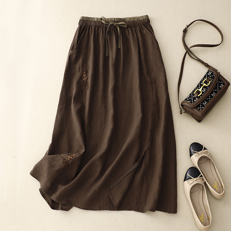 RICA LINEN SKIRT