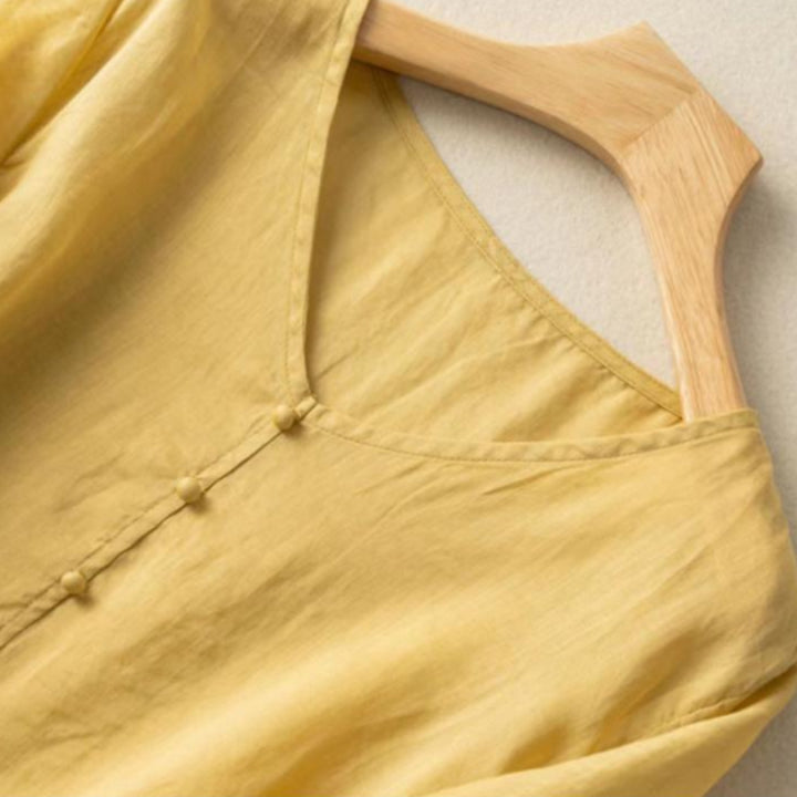 SOPHIE LINEN BLOUSE