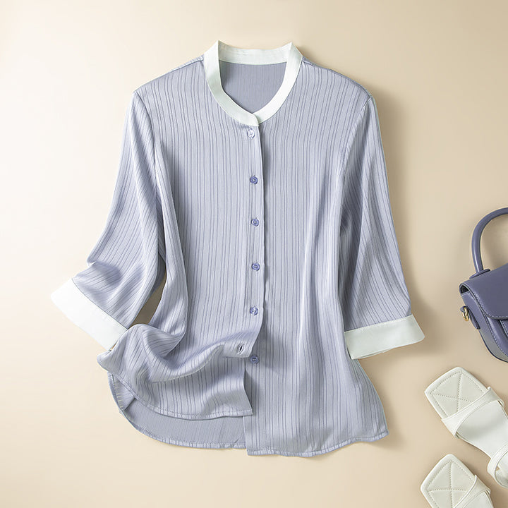 NOVA SATIN SHIRT
