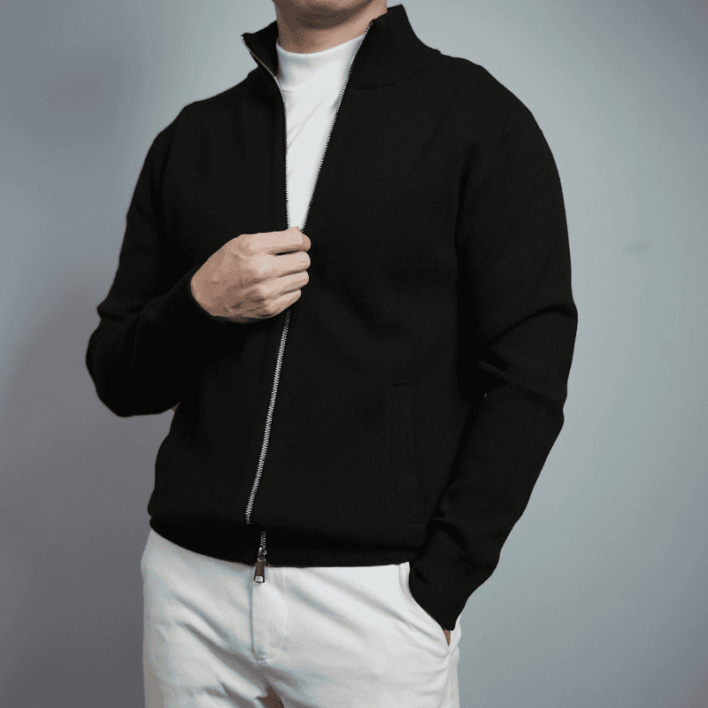 MONARCH HIGH-NECK CARDIGAN