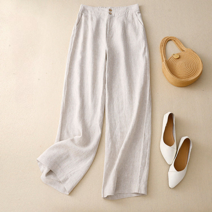 NATALIE™ LINEN TROUSERS