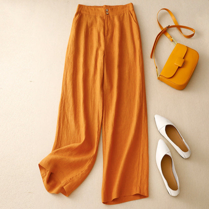 NATALIE™ LINEN TROUSERS