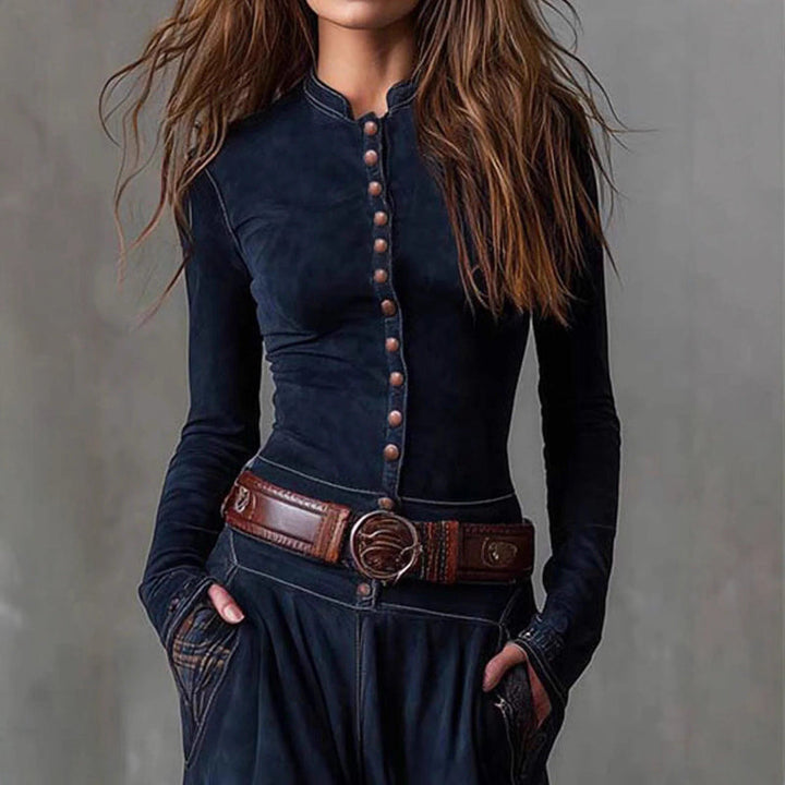 JESSICA BELTED MAXI DRESS