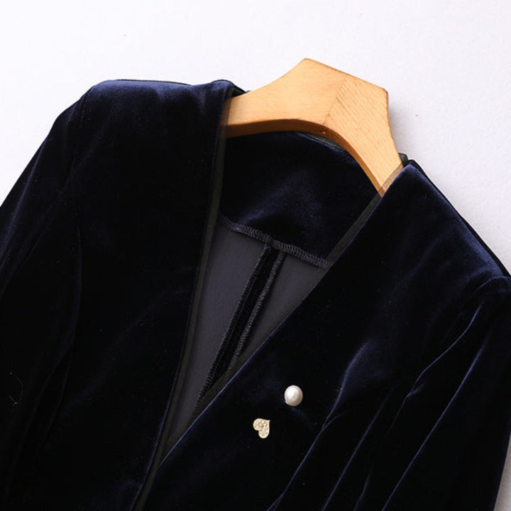 AMELIA™ VALVET BLAZER