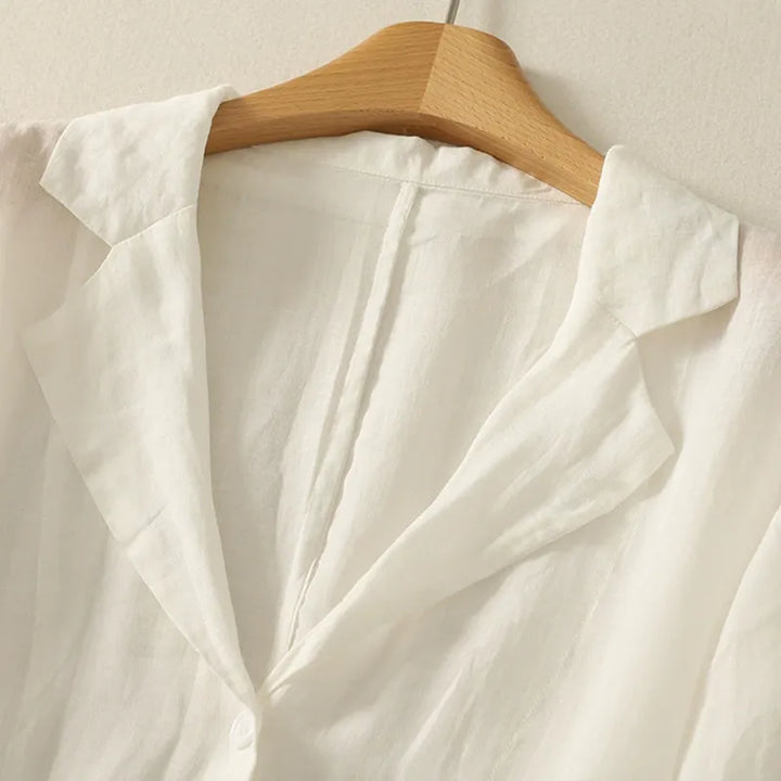 ALENA LINEN BLAZER