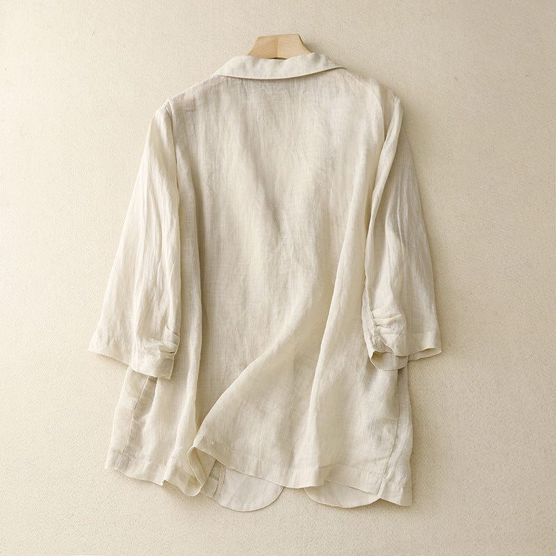 JASMINE LINEN BLAZER