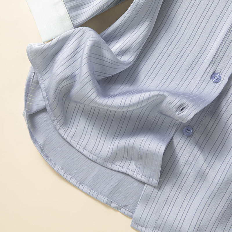 NOVA SATIN SHIRT