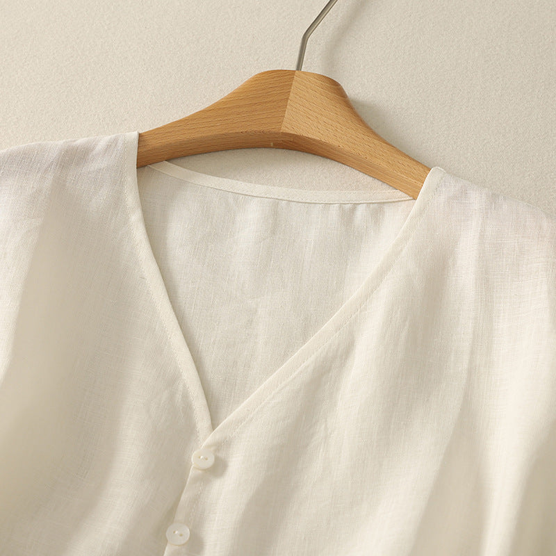 LISA LINEN TOP