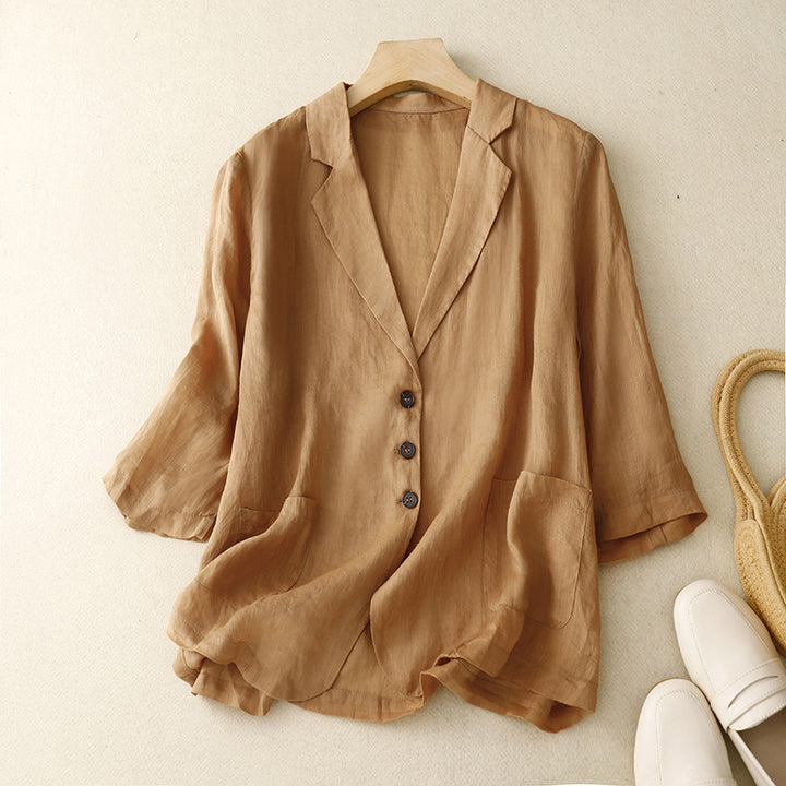 JASMINE LINEN BLAZER