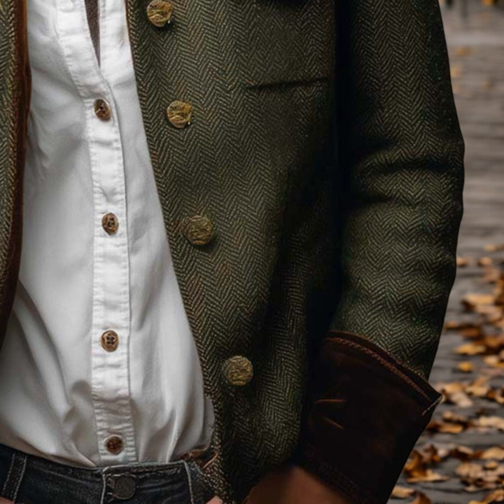 DARMAE™ | Tweed- und Samtjacke