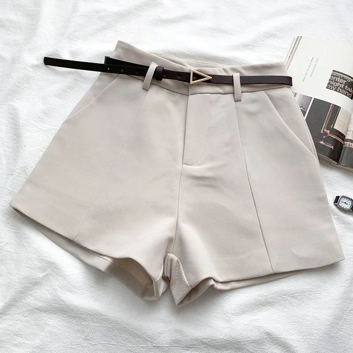 ANNA BELTED SHORTS