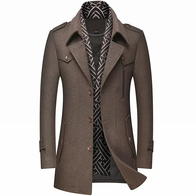 KENNETH REBELS | MEN'S WOOL WINTER COAT