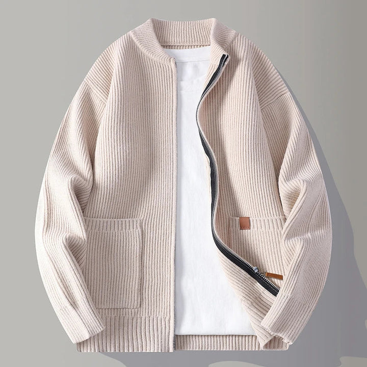 NOVA RIB KNIT JACKET