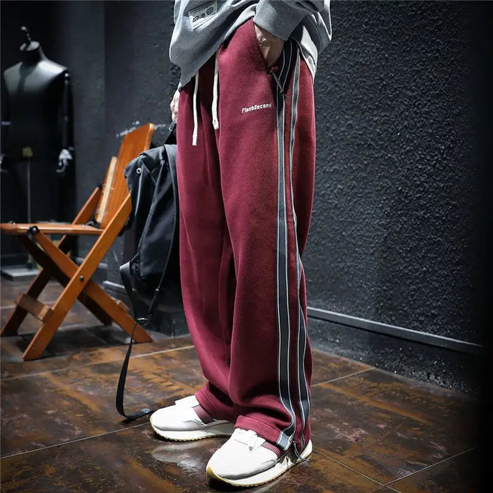 Massimo | Wide-Leg Stripe Pants