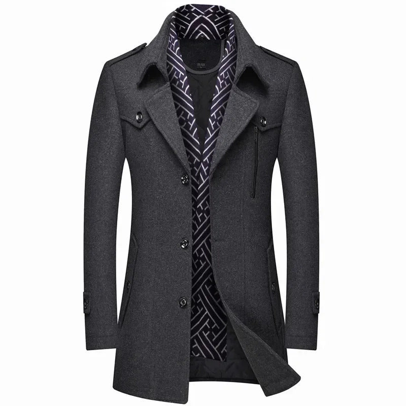 KENNETH REBELS | MEN'S WOOL WINTER COAT