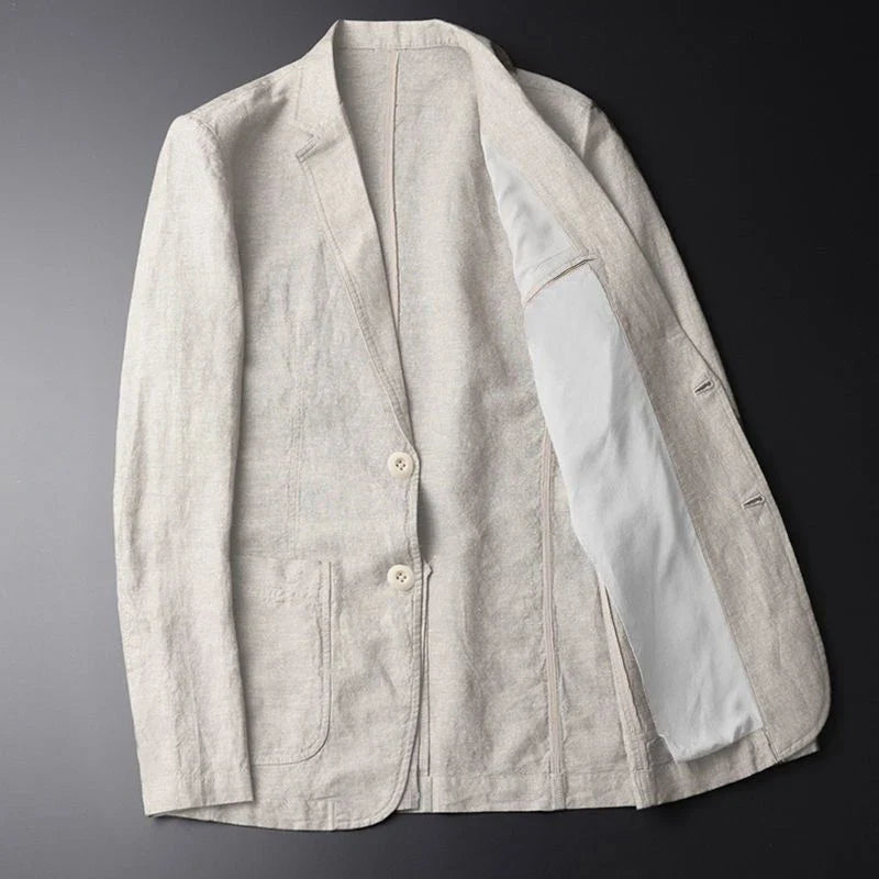 ANTON LINEN BLAZER