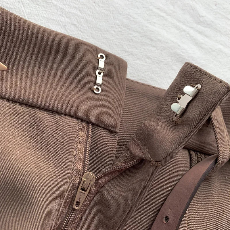 ANNA BELTED SHORTS