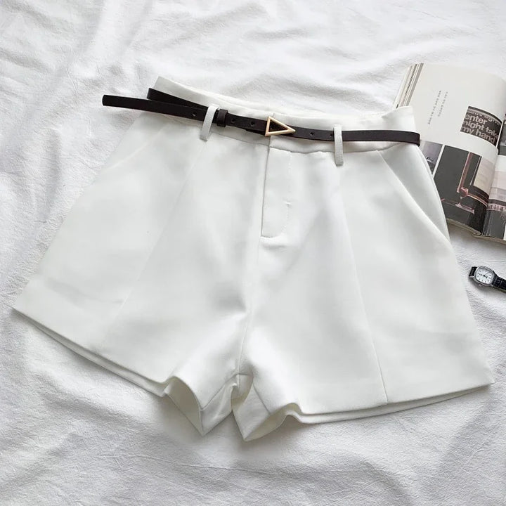 ANNA BELTED SHORTS