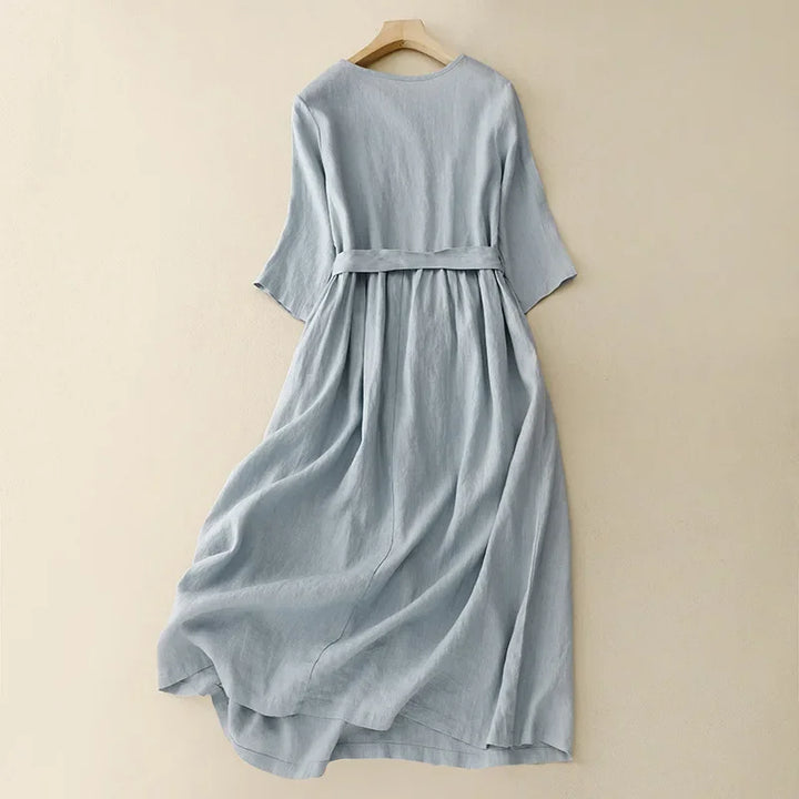 EMMA LINEN DRESS
