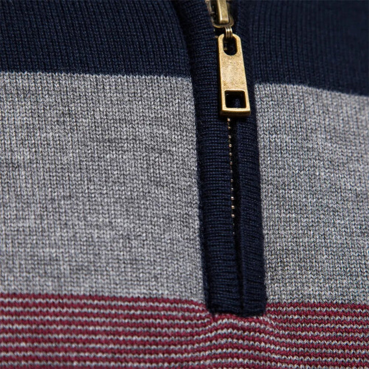 BUCK | QUARTER ZIP SWEATER