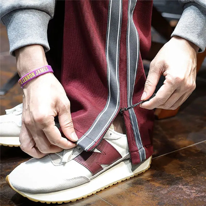 Massimo | Wide-Leg Stripe Pants