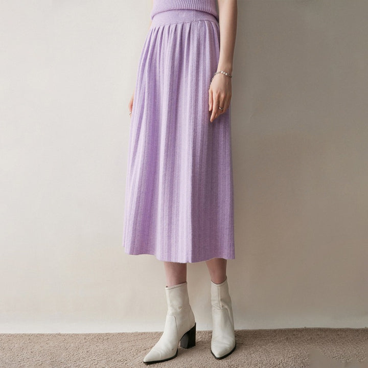 MARY CASHMERE SKIRT